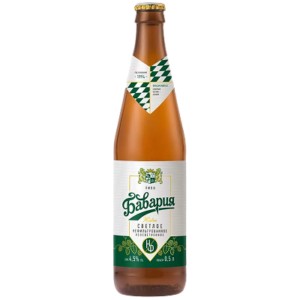 Бавария "Светлое" 4,5%, 0,45л