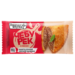 Горячая штучка Чебуреки с мясом, 90г