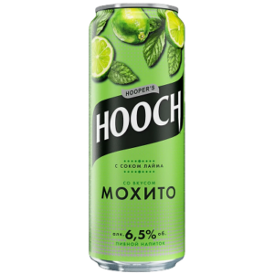 Хуууч Супер со вкусом Мохито и соком лайма 6,5%, 0,45л