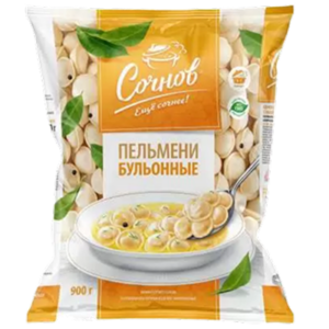 Пельмени Сочнов Бульонные, 800г