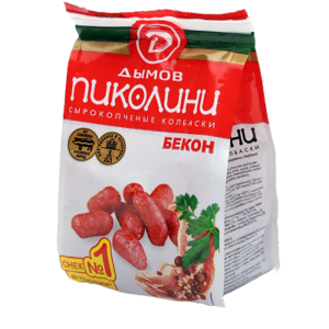 Пиколини колбаски с/к в ассортименте