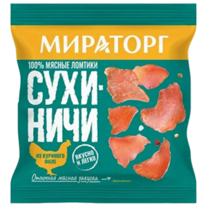 Сухиничи из куриного филе в ассортименте, 40г