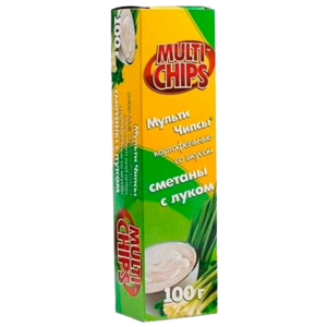 Чипсы Мультичипс, 100г